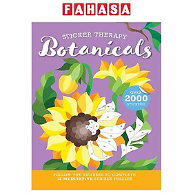Sách ngoại văn: Sticker Therapy - Botanicals - Parragon
