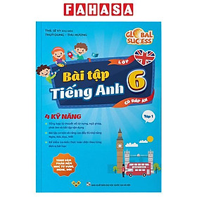 Sách - Global Success - Bài Tập Tiếng Anh 6 - Tập 1 (Có Đáp Án)