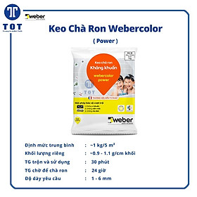 Mua Keo Chà Ron Webercolor Power 3 Bảo Vệ Chuyên Dùng Cho Khu Vực Ẩm Ướt