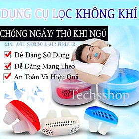 Dụng cụ chống ngáy ngủ 2 in 1 Anti Snoring - Thiết bị chống ngủ ngáy