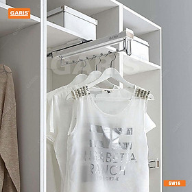 Giá treo mắc áo 8 nút màu trắng Garis GW16