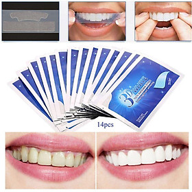 Hình ảnh Hộp 14 Gói - 28 Miếng Dán Trắng Răng Whitening Strip Advanced-Liệu Trình Dưỡng Trắng Răng Hiệu Quả An Toàn