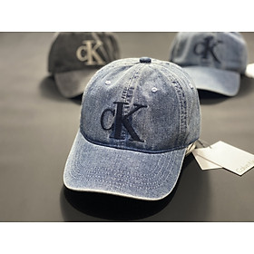 Nón kết, mũ lưỡi trai CK phối vải jeans form chuẩn thời trang cao cấp