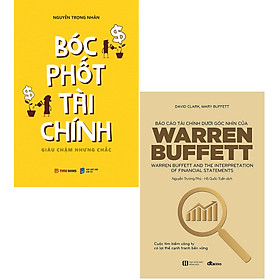 [Download Sách] Combo Sách Tài Chính 2 quyển : Báo Cáo Tài Chính Dưới Góc Nhìn Của Warren Buffett + Bóc Phốt Tài Chính