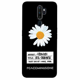 Ốp lưng in cho Oppo A9 2020 Mẫu Cúc To Có Nhãn