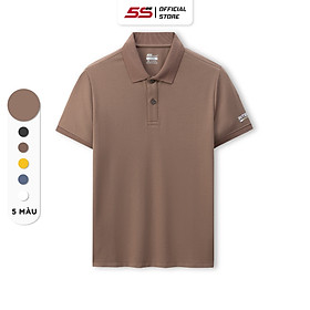 Áo Polo Nam 5S INTELLIGENT, Chất Liệu Viscose Cao Cấp, Mềm Mịn, Mát, Kháng Khuẩn, Thiết Kế Basic, Lịch Lãm