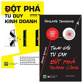 Combo Đột Phá Tư Duy Kinh Doanh + Thay Đổi Tư Duy Bứt Phá Thành Công (Bộ 2 Cuốn)