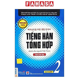 Tiếng Hàn Tổng Hợp Dành Cho Người Việt Nam - Sơ Cấp 2 - Sách Bài Tập