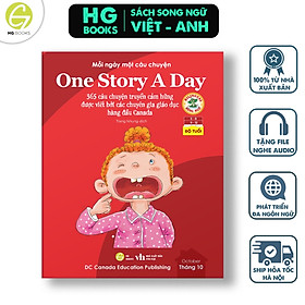 One Story A Day - CUỐN 10 : 365 câu chuyện phát triển IQ, EQ cho bé - Bản song ngữ tặng kèm file nghe - One