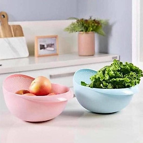 Mua RỔ VO GẠO  RỔ CHẬU 2 ĐẦU ĐA NĂNG TIỆN DỤNG