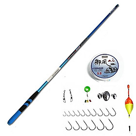 Cần câu cá - Cần tay chất liệu carbon cao cấp - Kèm nhiều phụ kiện DCH03