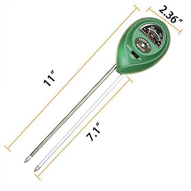 Máy đo, dụng cụ đo độ PH đất 3 trong 1 (PH, Độ ẩm, Ánh sáng)