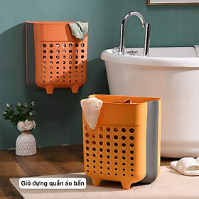 Mua Giỏ đựng quần áo bẩn dơ   đồ giặt dán tường phong cách Bắc  Âu