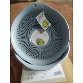 Mua Bộ Rổ cao cấp yoko 23cm được làm từ nhựa pp nguyên sinh và ion bạc kháng mốc  kháng khuẩn