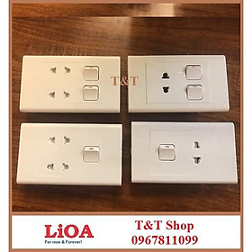 Mua Ổ cắm kết hợp công tắc 1 chiều và 2 chiều âm tường Lioa