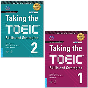 Hình ảnh Combo Sách Taking The Toeic Skills And Strategies - Tập 1 Và Tập 2 (Bộ 2 Cuốn)