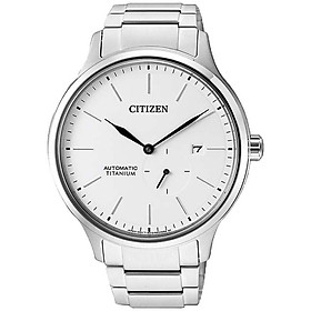 Đồng Hồ Nam Citizen Dây Titanium NJ0090-81A - Mặt Trắng (Sapphire)