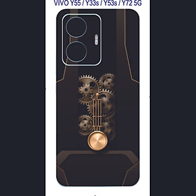 Mua Miếng Dán skin dành cho VIVO Y55 / Y33s / Y53s / Y72... ảnh 3D sắt nét  chống trầy xước  chống bám vân tay