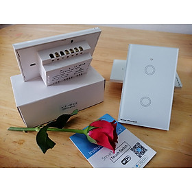 Mua Công tắc thông minh-Cảm ứng-Wifi-2 gang