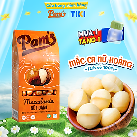 Hạt Macca Nữ Hoàng Size 30-32 Pams 250g/hộp - Mắc ca Úc Giòn Béo, Thơm Ngon, không cần dùng khui hạt
