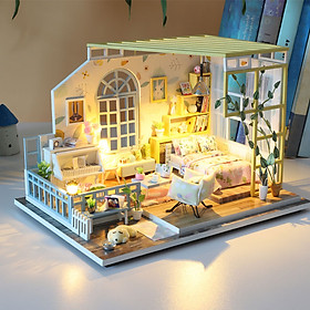 Nhà búp bê lắp ghép Ánh bình minh S001