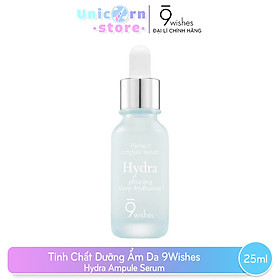 Tinh Chất Dưỡng Ẩm Da 9Wishes Hydra Ampule Serum 25mL