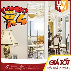 Mua Combo 4 Bộ Gương dán tường 30x30cm