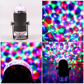 Mua Bóng Đèn trụ xoay mini  Đèn cảm ứng nhạc  Đèn Led xoay 7 Màu Vũ Trường.