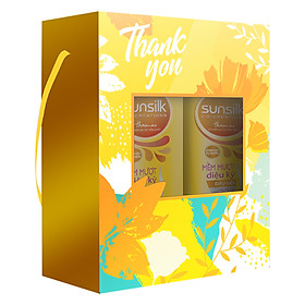 Hộp Quà Dầu Gội & Xả Sunsilk Mềm Mượt Diệu Kì (2 x 170g)