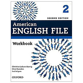 [Download Sách] American English File: Level 2: Workbook And IChecker - Second Edition