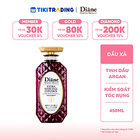 Dầu xả kiểm soát tóc rụng & phục hồi Moist Diane Extra Hair Fall Control (Dùng cho tóc yếu, rụng, nhiều gàu) 450ml