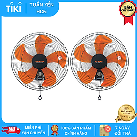 Quạt treo tường Senko 4.5 tấc T1882 (1 thùng / 2 cái) - Hàng Chính Hãng