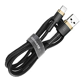 Cáp sạc 2.4A Baseus Lightning dùng sạc pin và đồng bộ dữ liệu tốc độ cao , dây dù bền bỉ dành cho iPhone/iPad ( nhiều lựa chọn ) - Hàng chính hãng