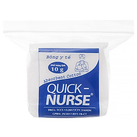 BÔNG Y TẾ QUICK - NURSE 10G