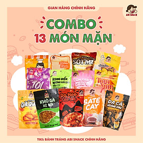 COMBO MẶN - BÁNH TRÁNG ABI SNACK