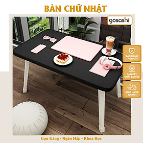 Bàn Học, Bàn Làm Việc Gấp Gọn Thông Minh, Chân Nhựa, Mặt Bàn Chống Nước, Nhiều Màu, Dễ Sử Dụng Thương Hiệu Gosashi-BHCNCN