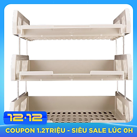 Khay 3 Tầng Deli 9209 - Màu Ngẫu Nhiên