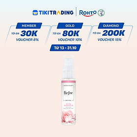 Xịt khử mùi chiết xuất thiên nhiên Refre Natural Rosa Magnolia Hồng Mộc Lan 30ml