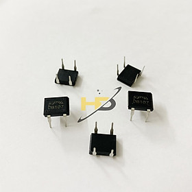 Bộ 5 Con Diode Cầu Chỉnh Lưu DB107 DIP4 1A 1000V 