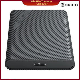 Hộp Đựng Ổ Cứng ORICO 2521U3 (Đen) 2.5" SSD/HDD SATA 3 USB 3.0 - Hàng Chính Hãng
