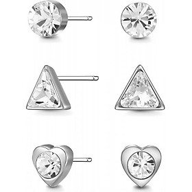 Bộ Bông tai Mestige Ember Earring Set with Swarovski Crystals (4mm)
