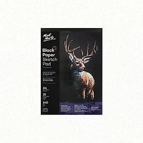 Sổ sketch Black Paper Mont Marte 