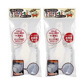 Combo Muôi múc cơm kèm giá đỡ tiện lợi nội địa Nhật Bản