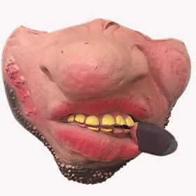 Mặt nạ Halloween cho trẻ em, nam nữ MT02 ( Người hút thuốc)