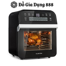 Mua Nồi Chiên Không Dầu Klarstein Aero Vital Cube  Dung Tích 12L  13 Chương Trình  Công Suất 1600W  Nhập Đức  BH 12 Tháng