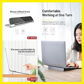 Mua Giá Đỡ Tản Nhiệt Cho Máy Tính Xách Tay  dành cho  MacBook  Laptop Giá Đỡ EH-124 Chính Hãng  Bền Bỉ  Kích Thước Nhỏ Gọn  Tiện Lợi- Hàng nhập khẩu