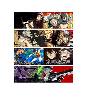 Poster 8 tấm A4 Black Clover anime tranh treo album ảnh in hình đẹp (MẪU GIAO NGẪU NHIÊN)