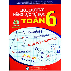 Hình ảnh Sách - Bồi dưỡng năng lực tự học Toán 6