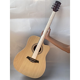 Mua Đàn Guitar Acoustic Có Ty và EQ LC-5 Size 40 Inch Màu Gỗ