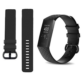 Quai Đồng Hồ Thông Minh Silicone Thay Thế Cho Fitbit Charge 3